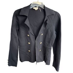 I Say Jacket Jenna Blazer 56938 XS Black Classic Gothic Witchy